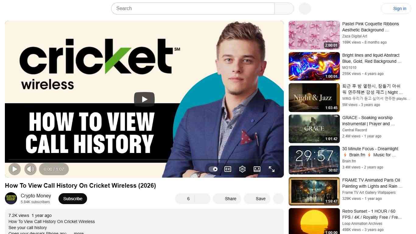 How To View Call History On Cricket Wireless (2026) - YouTube
